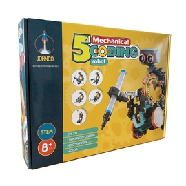 Johnco 5 in 1 Mechanical Coding Robot
