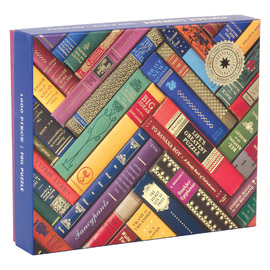 Galison Foil Vintage Library 1000pc Jigsaw Puzzle