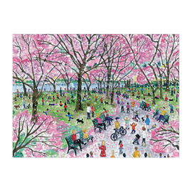 Galison Michael Storrings Cherry Blossoms 1000pc Jigsaw Puzzle
