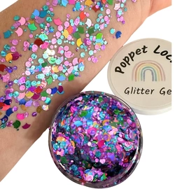 Mermaid Scale Glitter gel | Hair Face Body