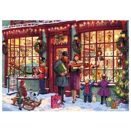 Gibsons Christmas Toy Store 1000pc Jigsaw Puzzle