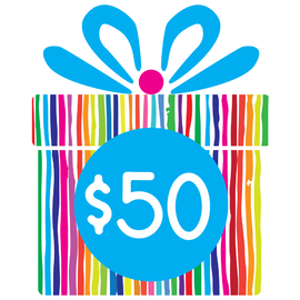 Rainbow Fun $50 Gift Voucher