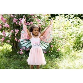 Sequins Secret Butterfly Twirl Dress with Wings Size 5-6