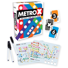 Gamewright Metro X Rail & Write Game
