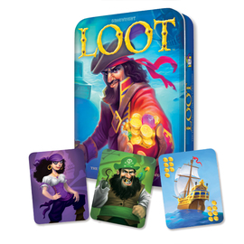 Gamewright Loot Card Game Deluxe Tin