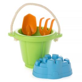 Green Toys - Sand Play 4 Piece Set | Green