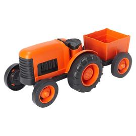 Green Toys Tractor with Trailer