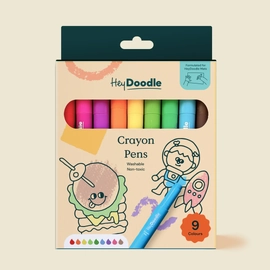 Hey Doodle Washable Crayon Pens