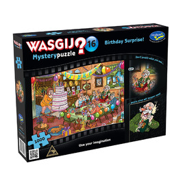 Holdson WASGIJ? Mystery No.16 | Birthday Surprise 1000pc Jigsaw Puzzle