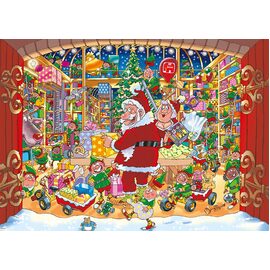 Holdson | WASGIJ? Christmas No.15 Santa's Unexpected Delivery! 1000pc Jigsaw Puzzle