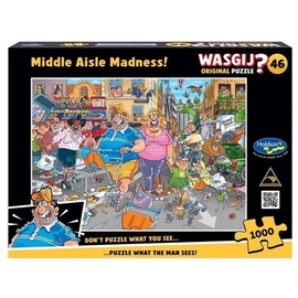 Holdson WASGIJ Original Middle Aisle Madness! Jigsaw Puzzle (1000pieces)