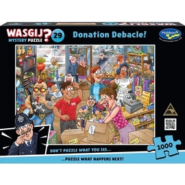 Holdson WASGIJ Mystery 29 Donation Debacle! Jigsaw Puzzle (1000pieces)