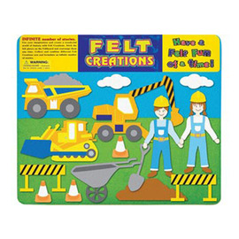 Felt Creations - Construction Felt Story Board