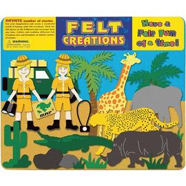 Felt Creations - Safari Felt Story Board