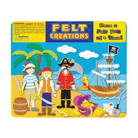 Felt Creations | Pirate Ship Felt Story Board