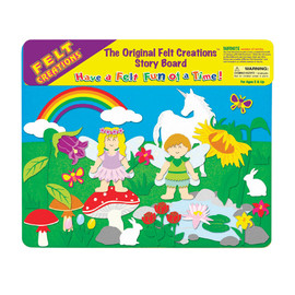 Felt Creations - Flower Fairy Felt Story Board