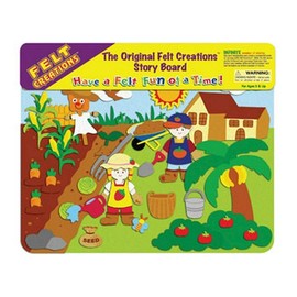 Felt Creations - Garden Felt Story Board