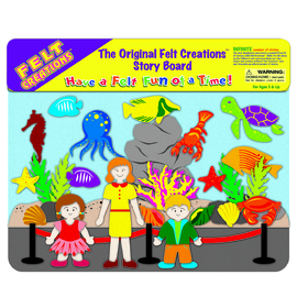 Felt Creations - Aquarium Felt Story Board