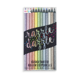 Ooly Razzle Dazzle Coloured Pencils - 12 Pack
