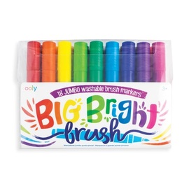 Ooly Big Bright Brush Markers Set of 18