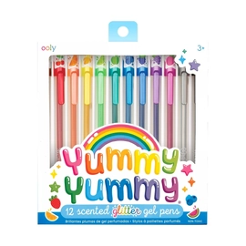 Ooly Yummy Yummy Glitter Scented Gel Pens 12 Pack