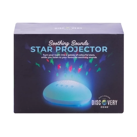 Discovery Zone Soothing Sounds Star Projector White