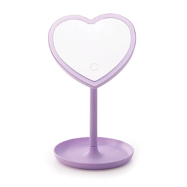 isGift Light Up LED Heart Mirror 