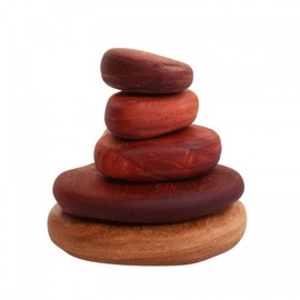 In-Wood | Stacking Stones Natural 6pc