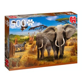Jumbo African Savannah 500pc Jigsaw Puzzle
