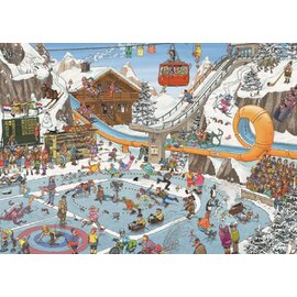 Jan Van Haasteren Winter Games | 1000pc Comic Jigsaw Puzzle