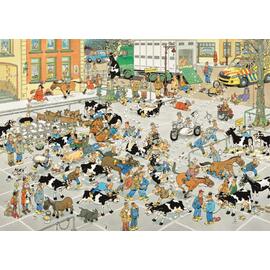 Jan Van Haasteren The Cattle Market | 1000pc Comic Jigsaw Puzzle
