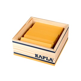 KAPLA Planks Yellow | 40pc Colour Plank Set