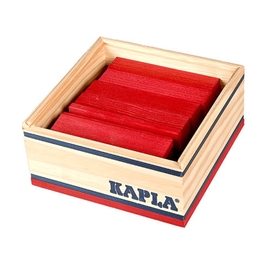 KAPLA Planks Red | 40pc Colour Plank Set