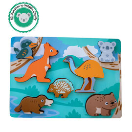 Kiddie Connect Australian Animal Puzzle