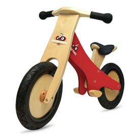 Kinderfeets Wooden Balance Bike | Cherry Red