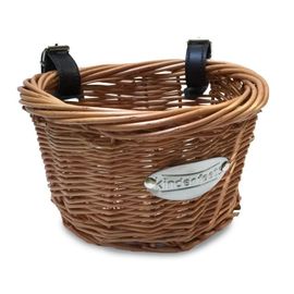 Kinderfeets Balance Bike Wicker Basket with Straps