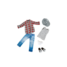 Kruselings Doll Clothes - Skating Outfit