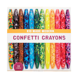 Kid Made Modern Confetti Crayons 12pk