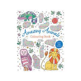 Amazing Animals Colouring Book