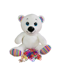 Loomi Bear® for Loom Bracelets plus 1500 Loom Bands | Rainbow Bear Loom Charms & Bands Value Pack Loomi Bear® for Loom Bracelets plus 1500 Loom Bands | Rainbow Bear Loom Charms & Bands Value Pack