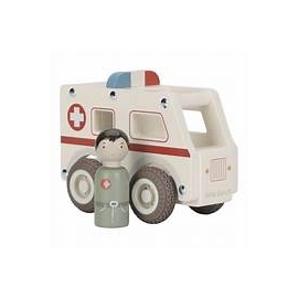 Little Dutch Wooden Ambulance