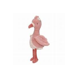 Little Dutch Safari Squeaker With Rattle Flamingo