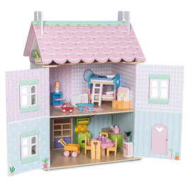 Le Toy Van Sweetheart Cottage - Wooden Dolls House