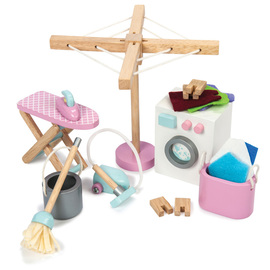 Le Toy Van Laundry Room Dolls House Furniture Set