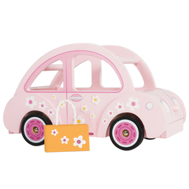 Le Toy Van Daisylane Sophie's Car | Wooden Dolls House Accessory Set