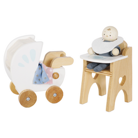 Le Toy Van Dolls House Nursery Accessory Set