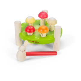 Le Toy Van Petilou Mr Mushroom Hammer Peg Game