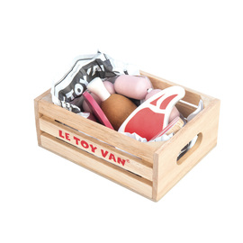 Le Toy Van Honeybake Market Crate Meat