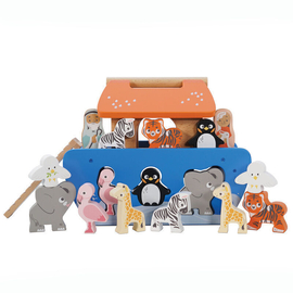 Wooden Noah's Ark Shape Sorter
