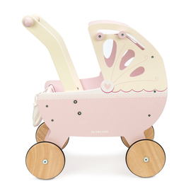 Le Toy Van Sweet Dreams Pram | Wooden Dolls Pram
